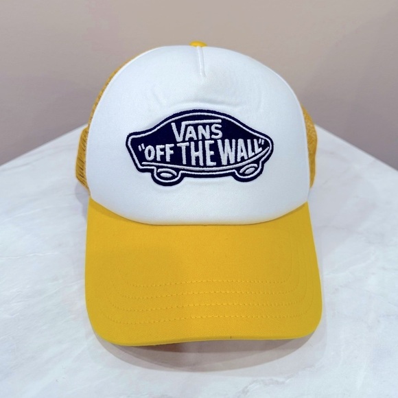Vans Other - 🔥Vans Yellow and White Cap with Logo🔥